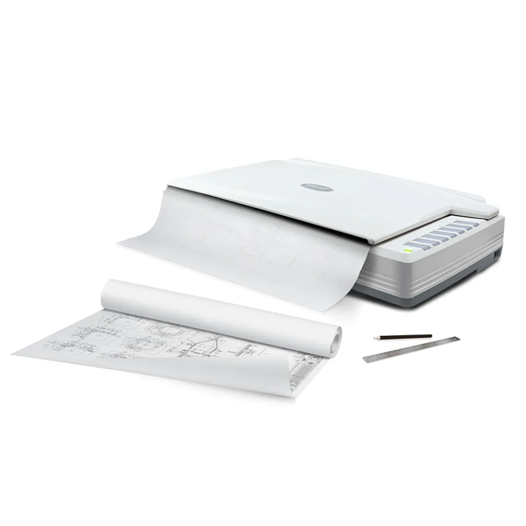 Mesin Pengimbas Buku Heavy Duty Book Scanner Plustek Opticbook A300