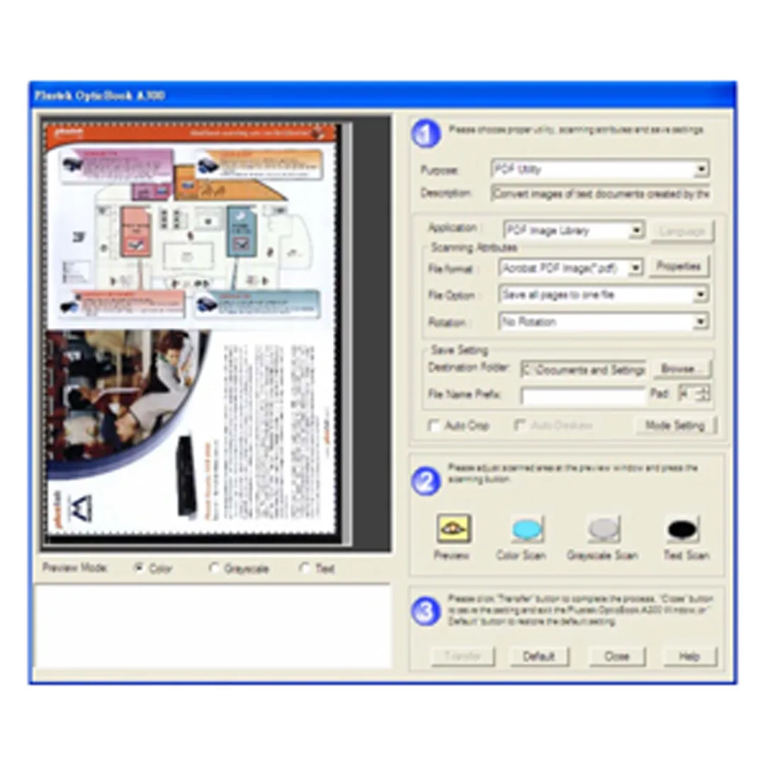 Mesin Pengimbas Buku Heavy Duty Book Scanner Plustek Opticbook A300