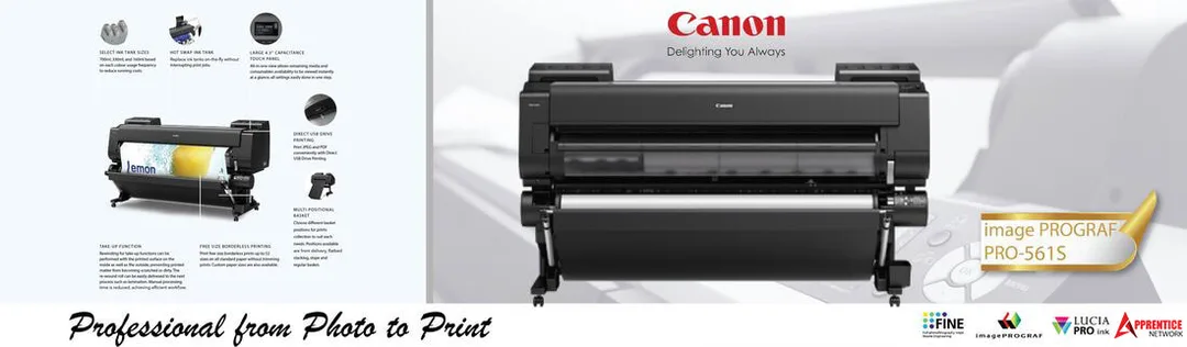 Canon ImagePROGRAF PRO-561S ialah Printer Cetak Foto Besar, Large Photo Printer