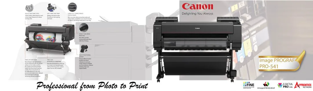 Mesin Pencetak Besar Lukisan Seni Halus, Canon ImagePROGRAF PRO-541
