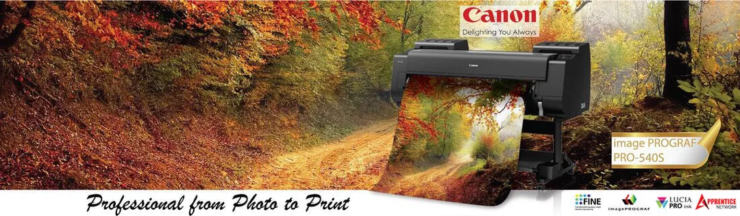 Canon ImagePROGRAF PRO-540S ialah Mesin Printer Cetak Photo Besar