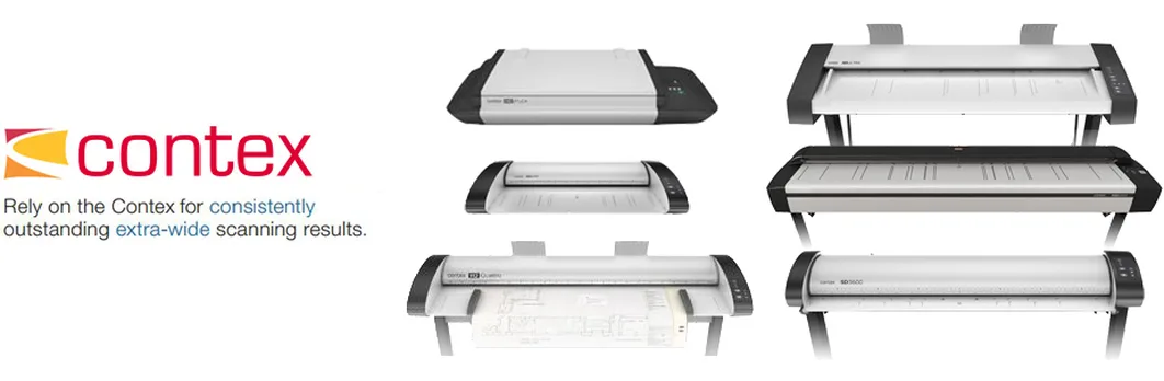 Mesin Pengimbas A0 A1 B0 Pelan Besar Contex Large Format Printer