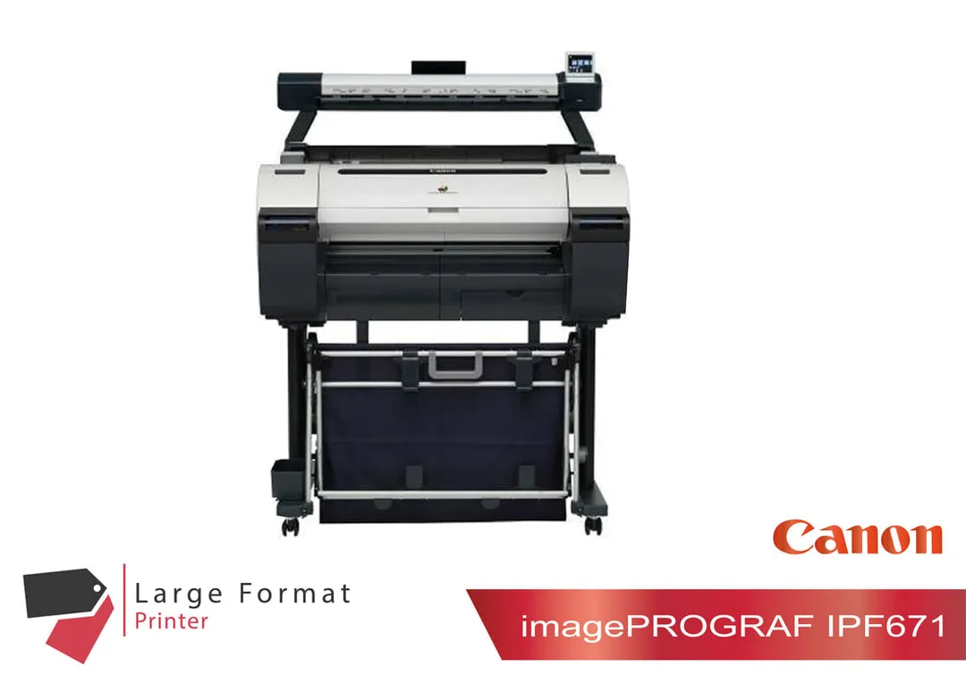 Canon ImagePROGRAF IPF671 is a A1 Drawing Printer 