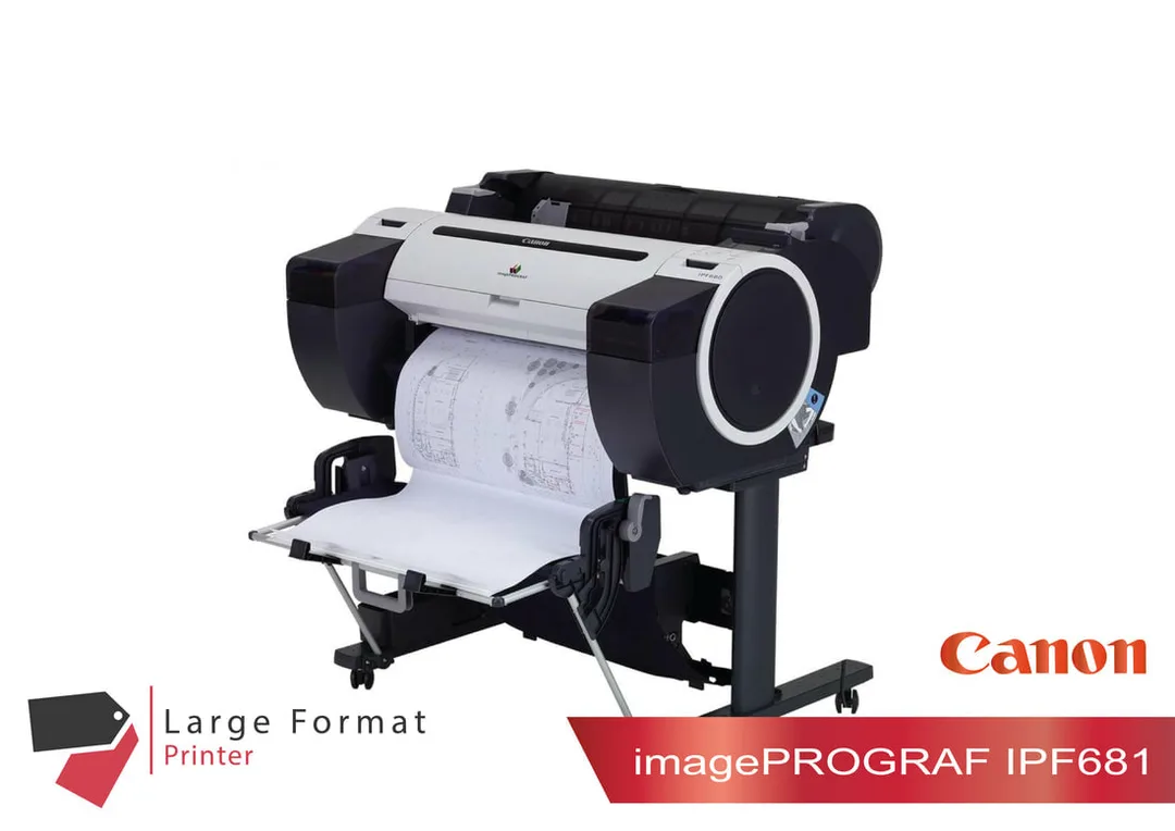 Mesin Print Pelan A1 Canon ImagePROGRAF IPF681